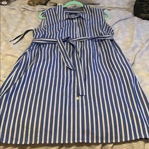 Tommy Hilfieger button down dress with belt